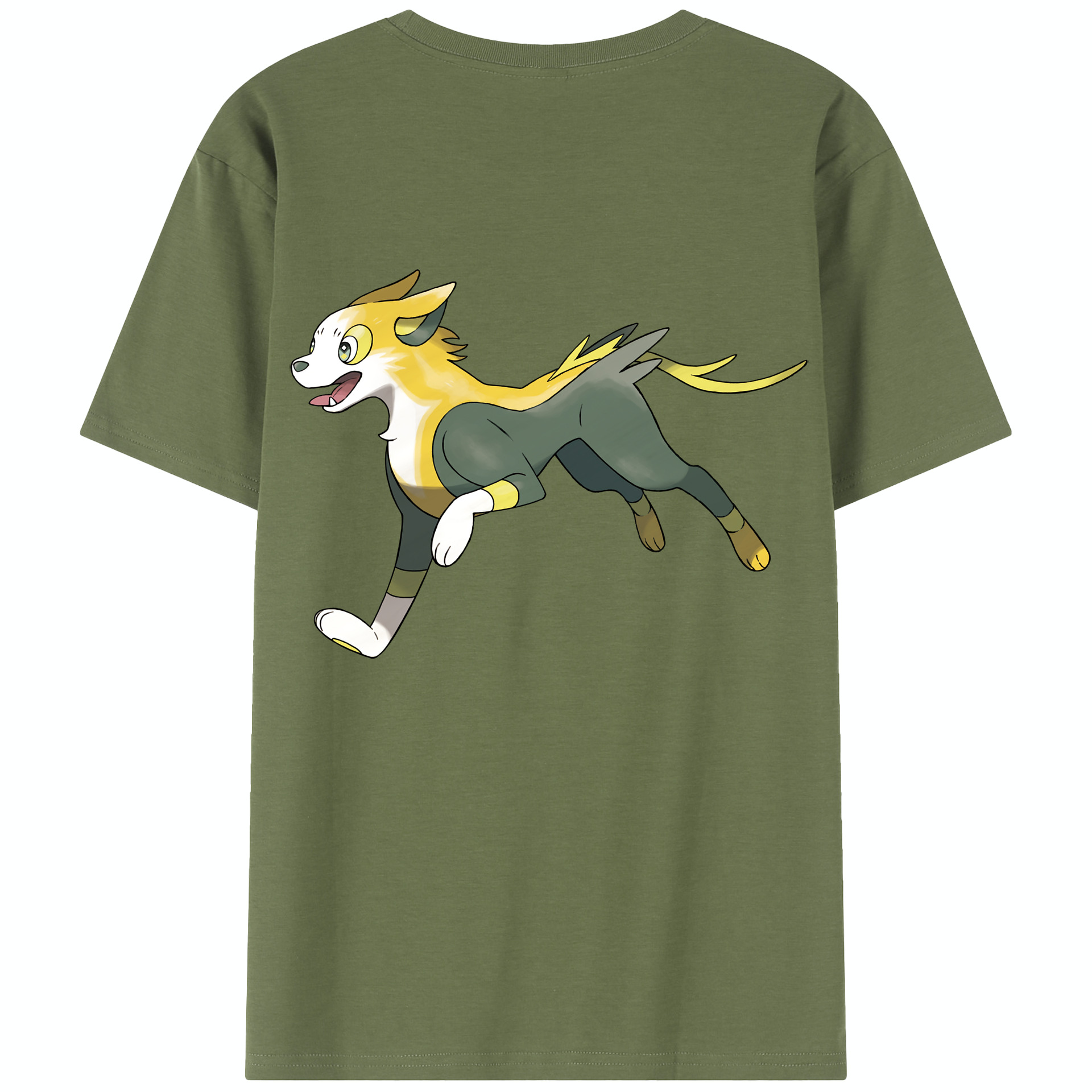 （画像用） ポケットモンスター Pokémon 綿100％半袖Tシャツ（背面プリント）